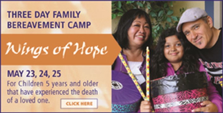 Wings of Hope – Three Day Family Bereavement Camp